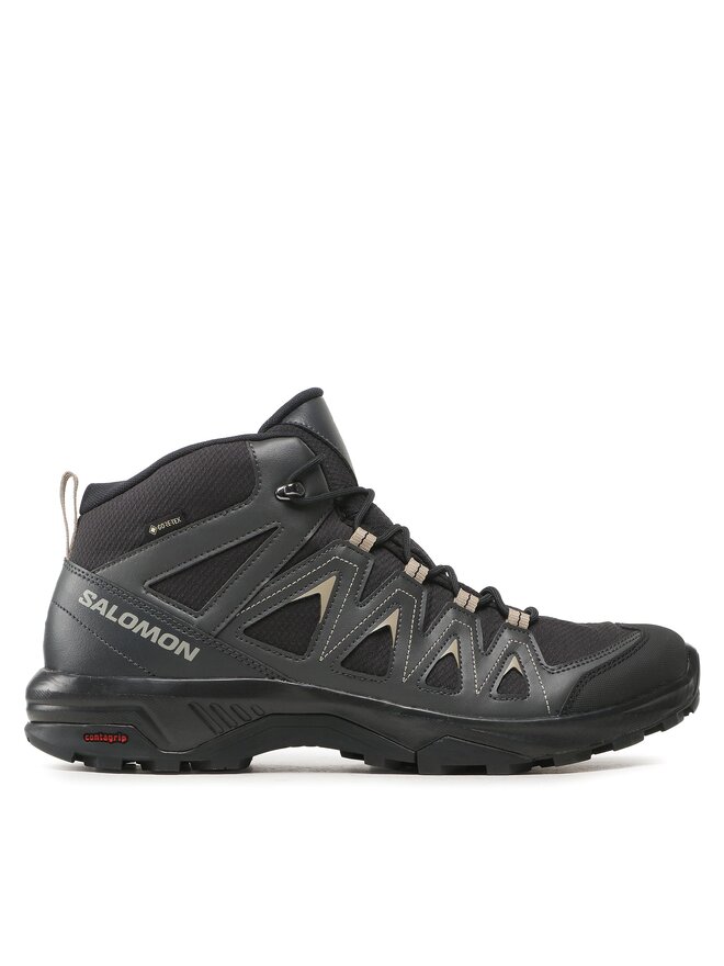 

Треккинговые кроссовки X Braze Mid GORE-TEX L47174800 Salomon, черный