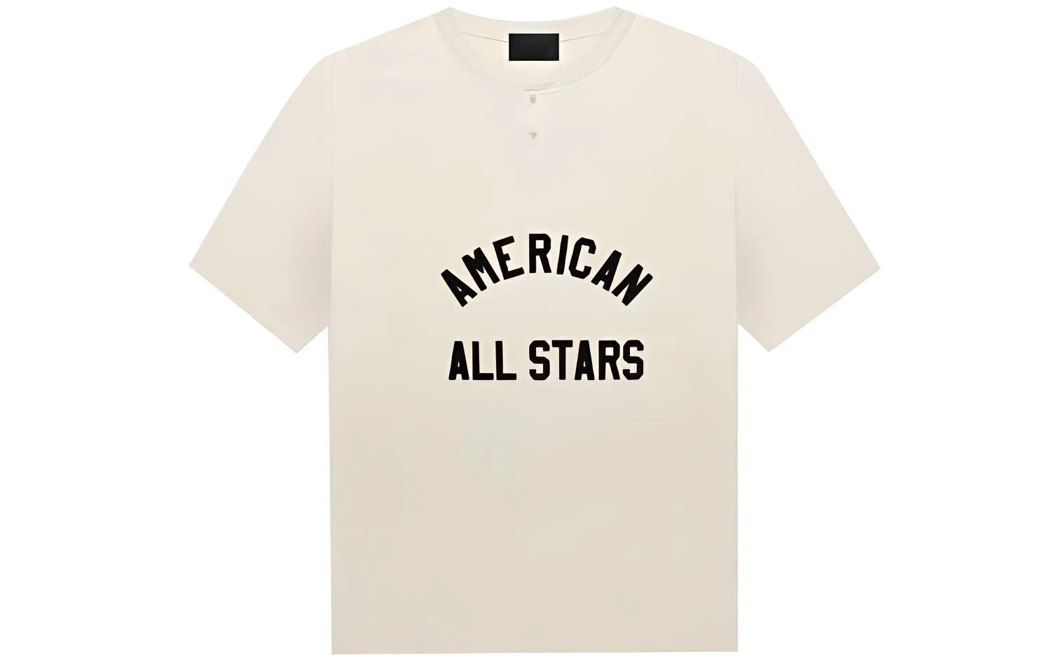 Футболка Seventh Collection All Star Henley Fear Of God, Milk White