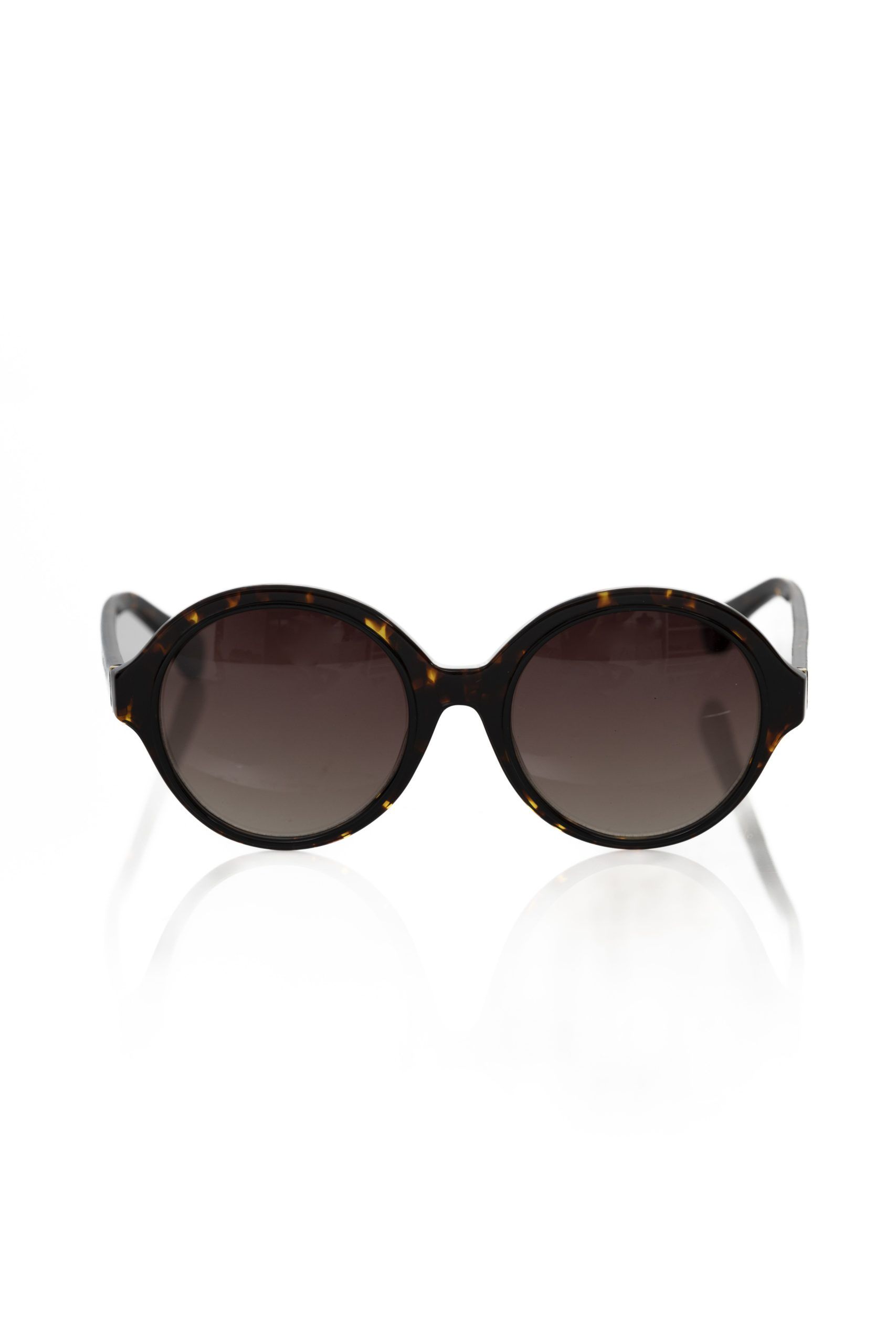 

Круглые солнцезащитные очки Chic Black с рисунком черепахи FRANKIE MORELLO, черный