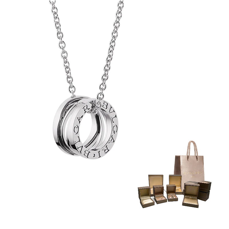 

Ожерелье из каратного золота B.Zero1 унисекс BVLGARI, белое золото