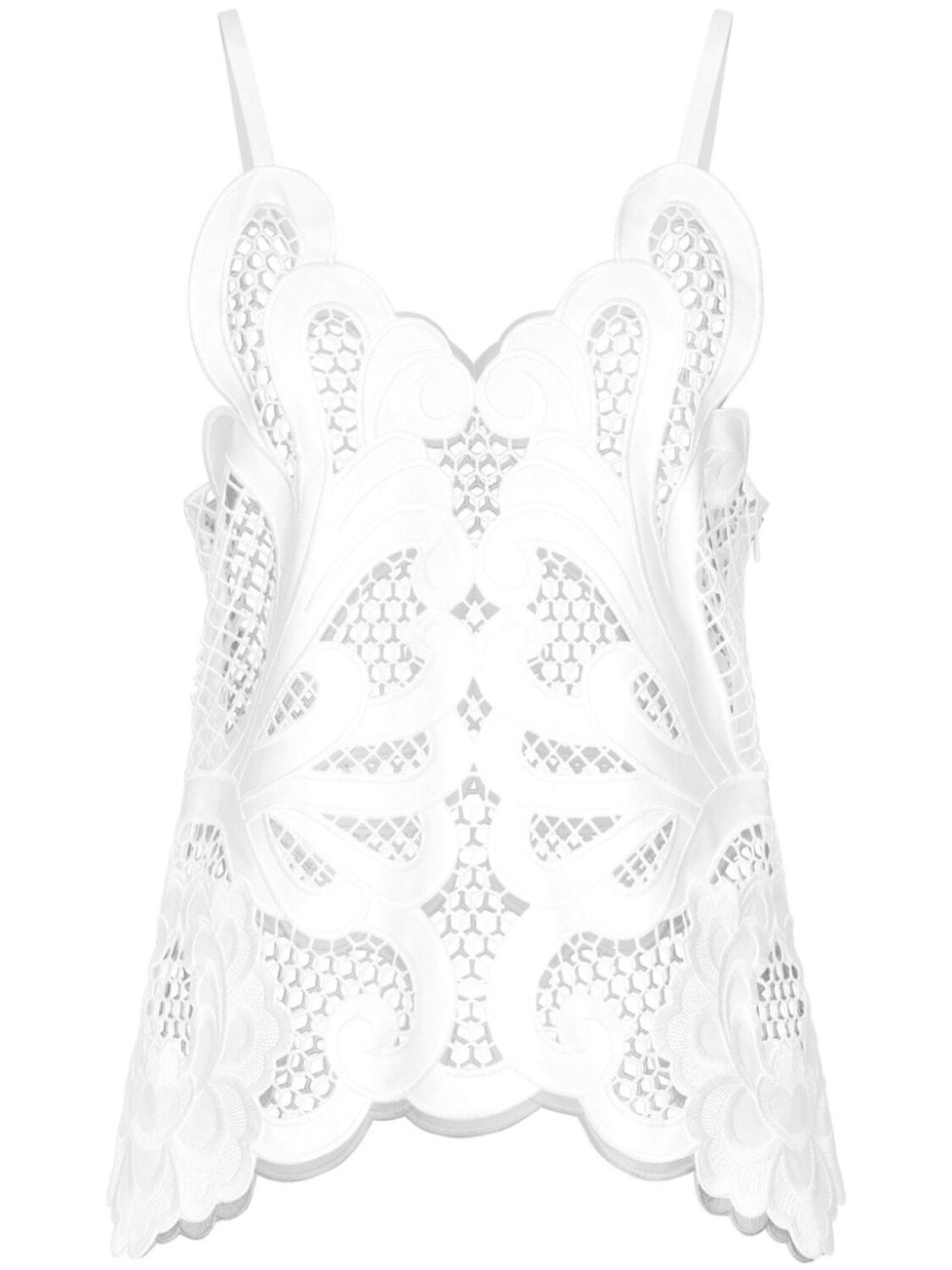 

Dolce & Gabbana топ с вырезами, белый