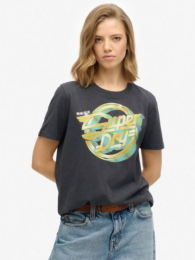 

Футболка Rock Band Relaxed Superdry, Dark Charcoal