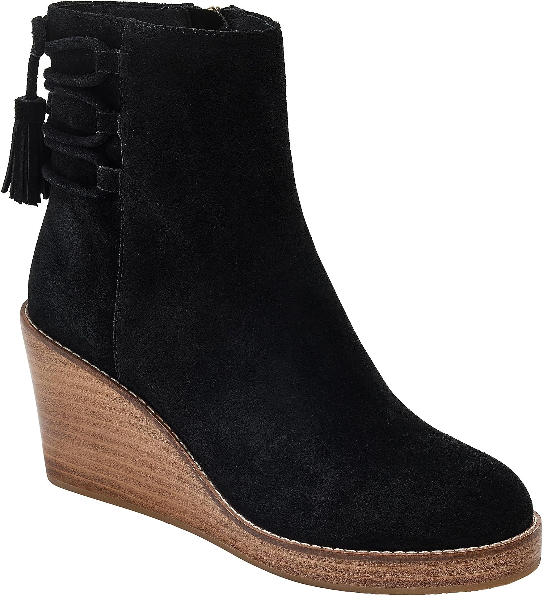 

Ботильоны Banbury Wedge Bootie Suede Jack Rogers, черный