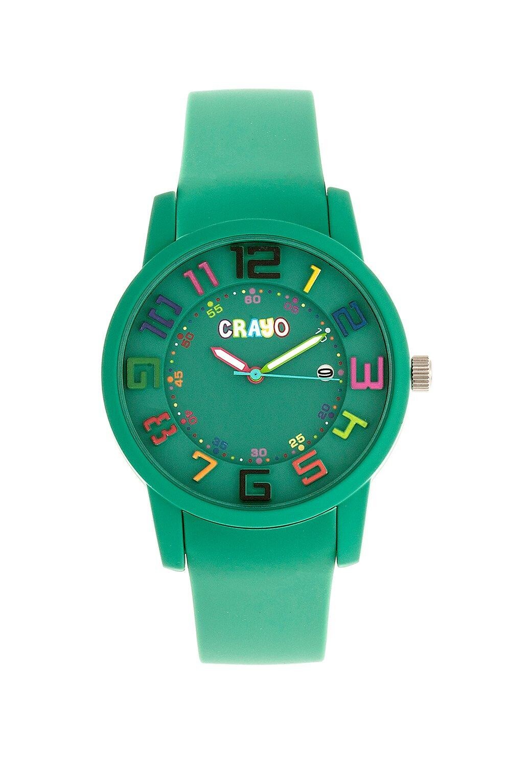 

Часы унисекс Festival с датой Crayo, зеленый