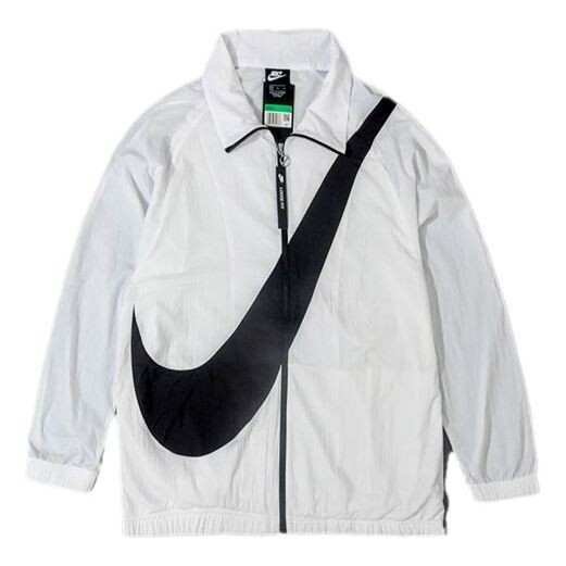 

Куртка с воротником и большой галочкой Nike, белый
