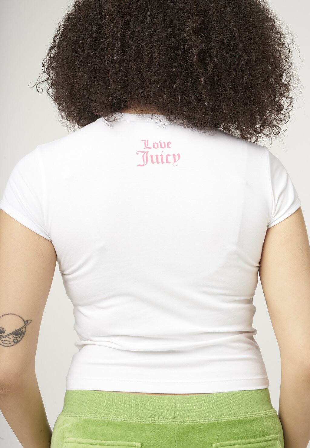 

Футболка с принтом VIVA LA BABY Juicy Couture, белый