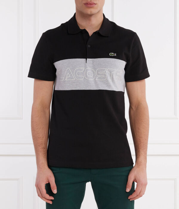 

Рубашка поло Lacoste, черный