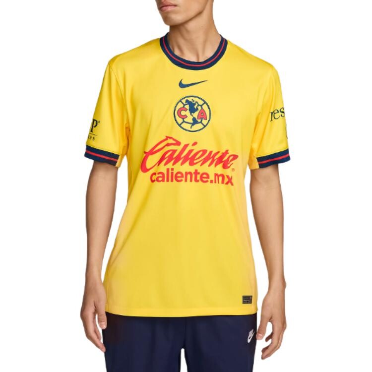 

Футбольная майка мужская желтая Nike, желтый