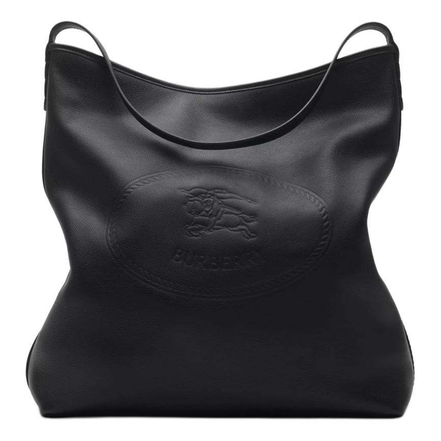 

Burberry Женская черная сумка через плечо из телячьей кожи