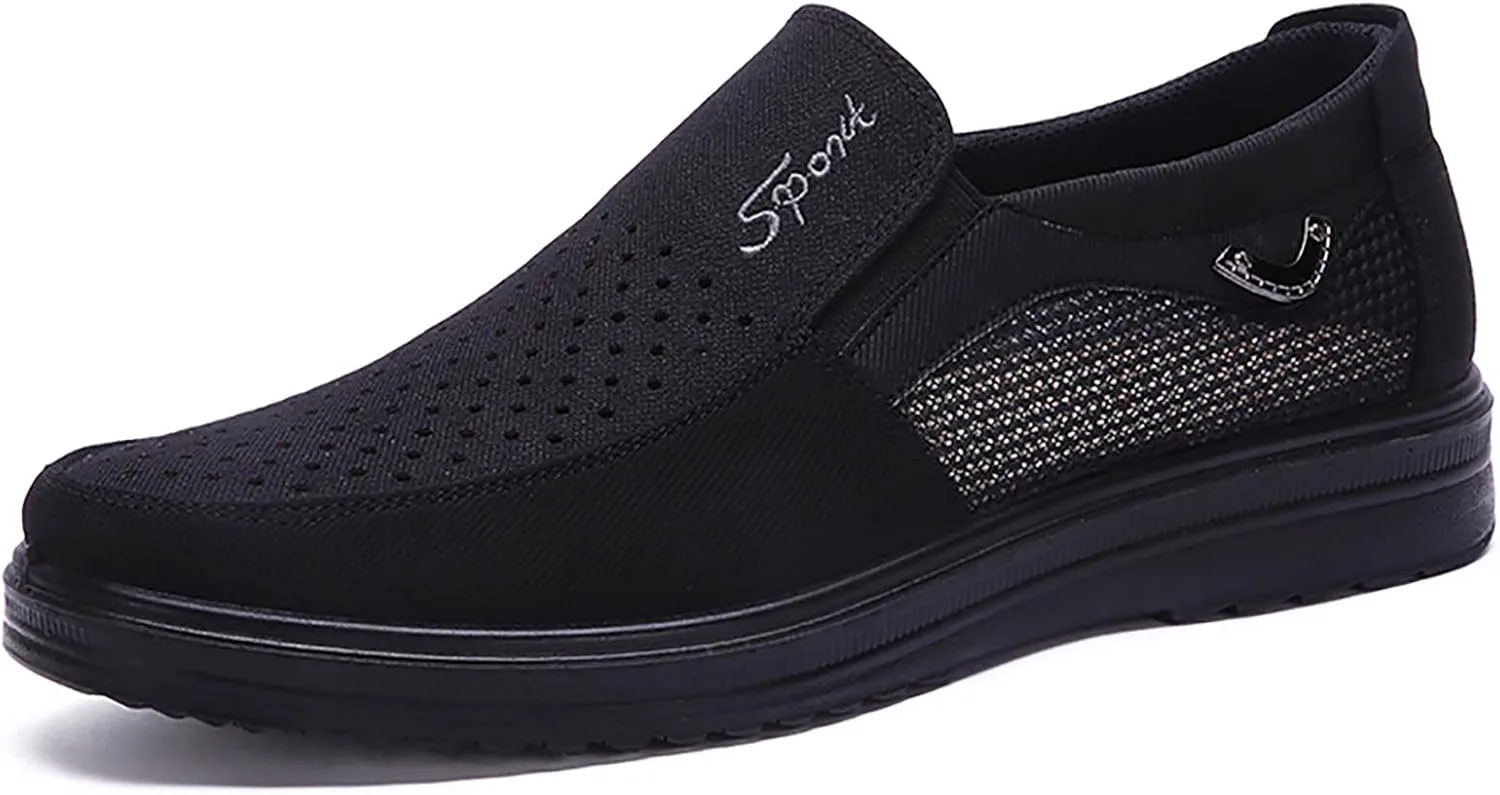 

Мужские мокасины COSIDRAM, повседневная обувь, удобная, легкая, для вождения, путешествий и ходьбы для взрослых мужчин, черный