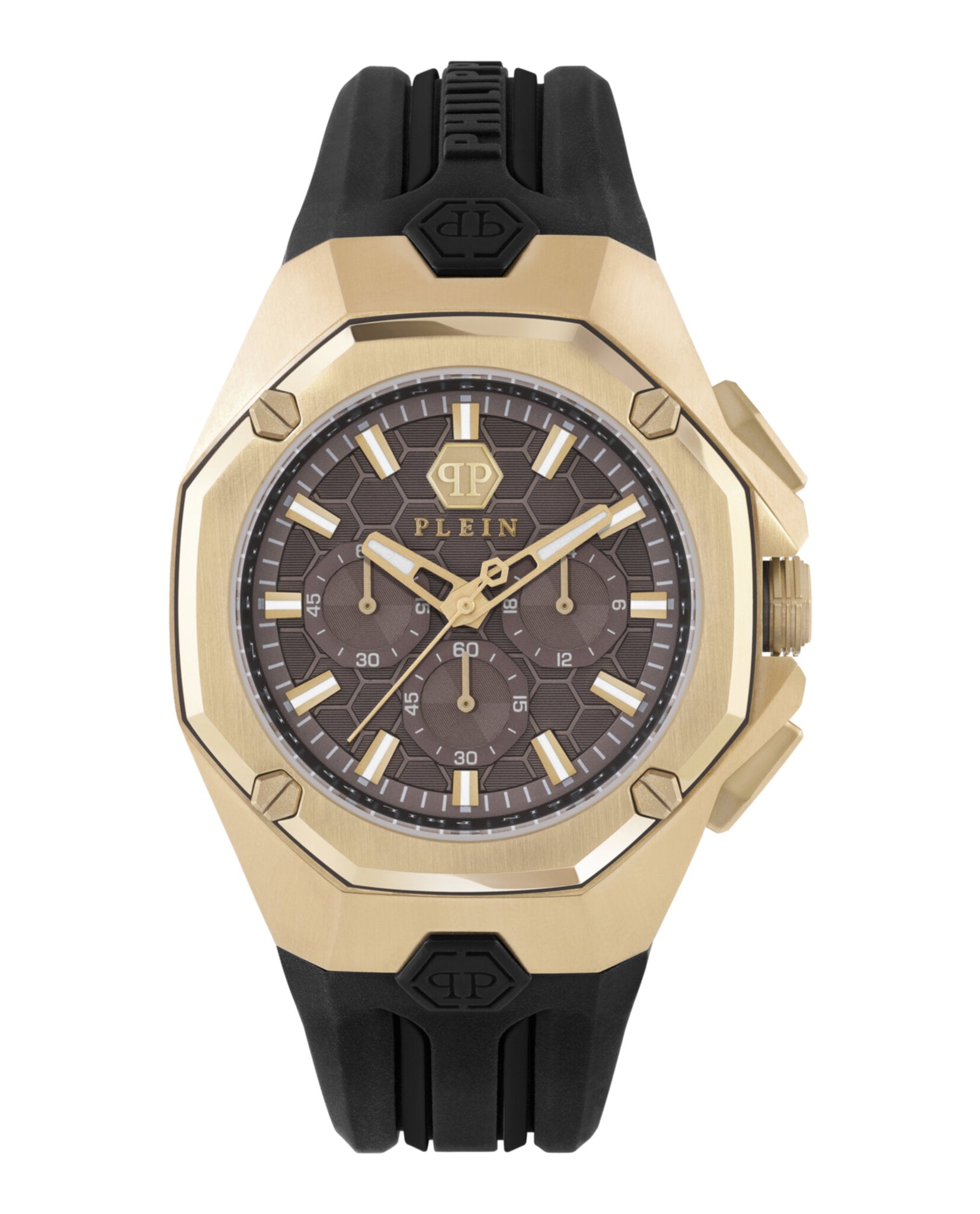 

Часы Octagon PHILIPP PLEIN, черный/золотой/бежевый