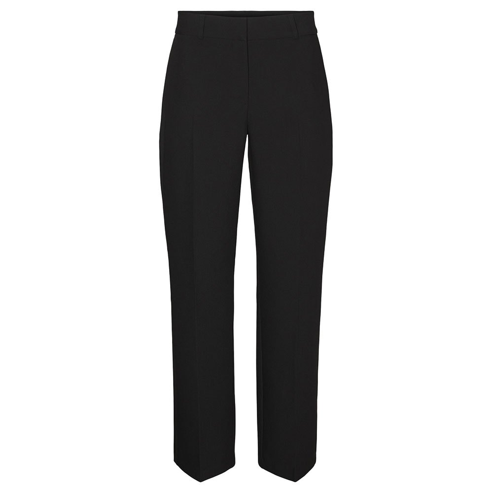 

Брюки Vero Moda Kamilla Straight Fit Mid Waist, черный