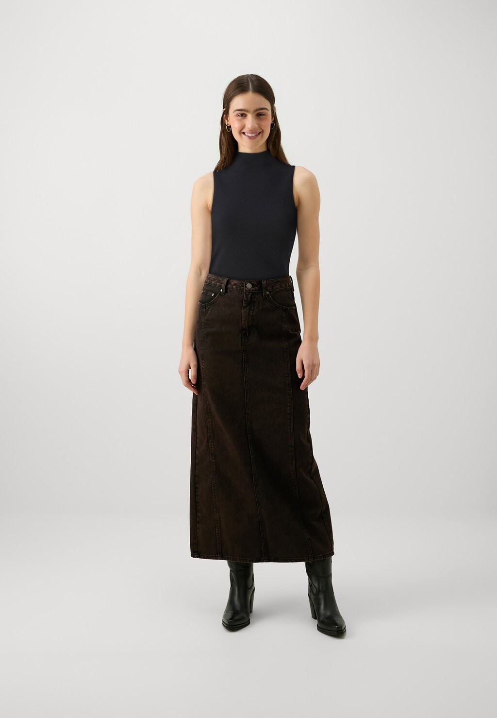 

Топ HIGH NECK FTC Cashmere, черный