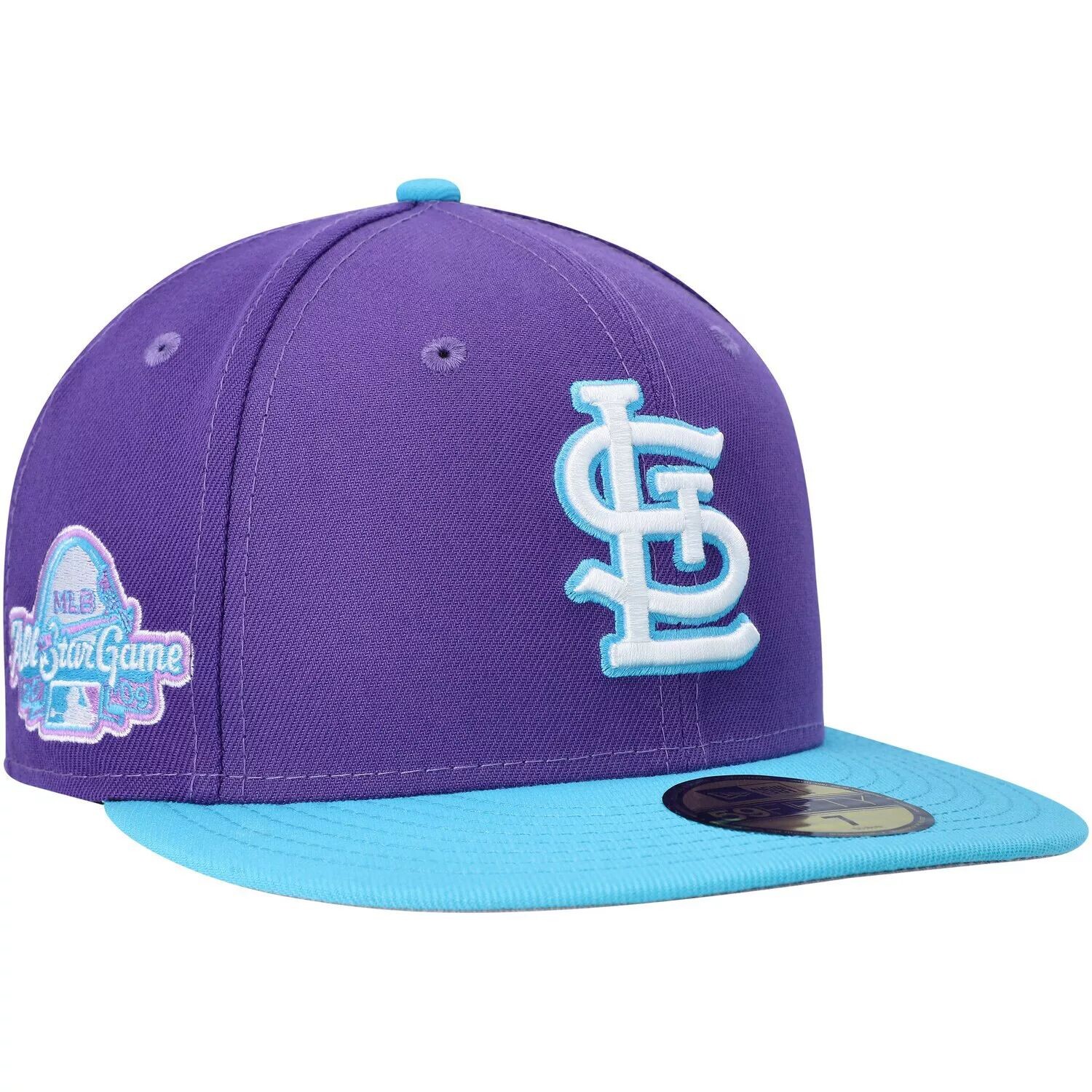 

Мужская приталенная шляпа New Era Purple St. Louis Cardinals Vice 59FIFTY