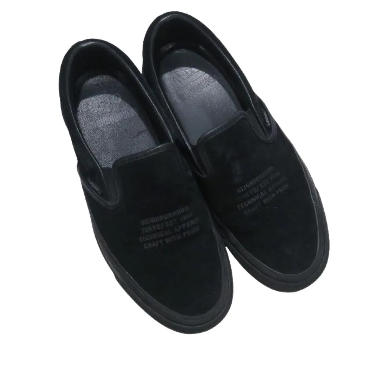 Слипоны Vans Neighborhood OTW Classic Slip-On 98 'Black' 251VFVNN-FWM01, черный — фото 3