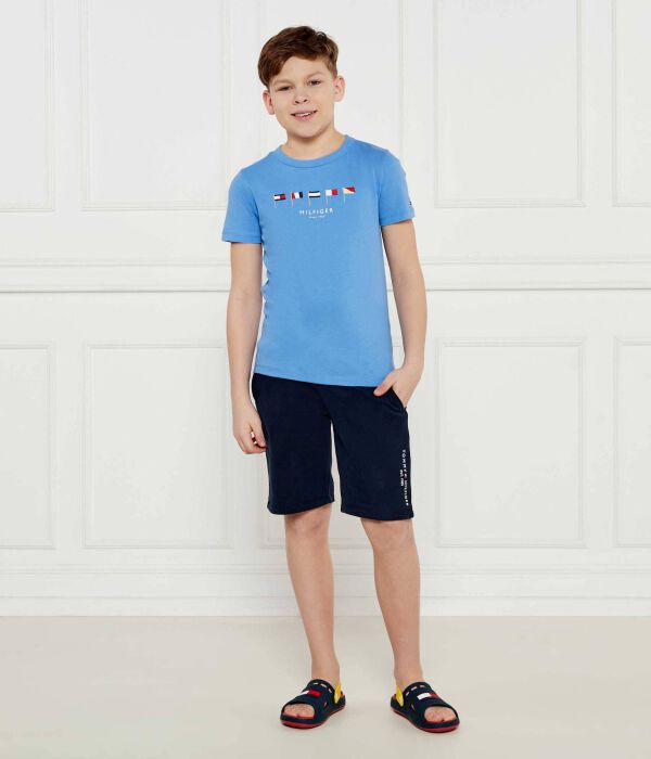Футболки Regular fit Tommy Hilfiger, синий — фото 2