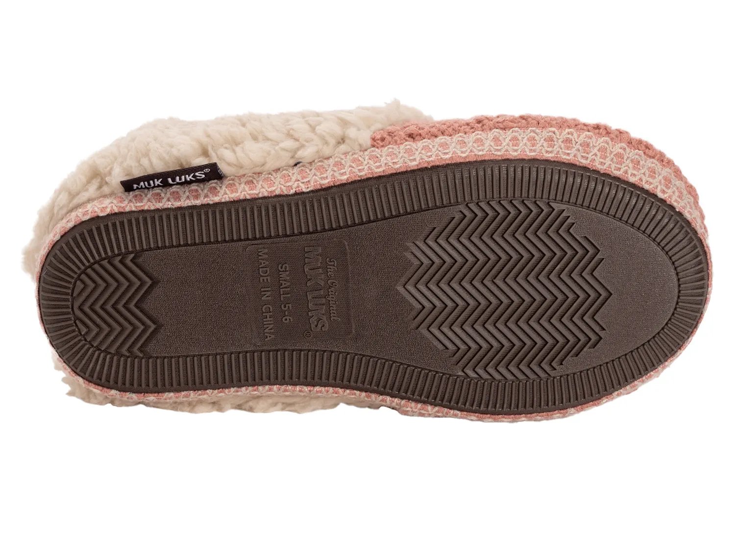 Тапочки MUK LUKS Moselle Slipper - Women's, Petal Pink — фото 3