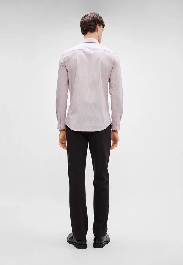 Рубашка в тонкую полоску Calvin Klein, Orchid Haze — фото 4
