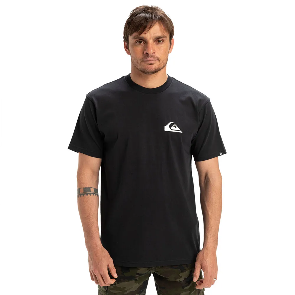

Футболка с коротким рукавом Quiksilver Ev Mini Logo, черный