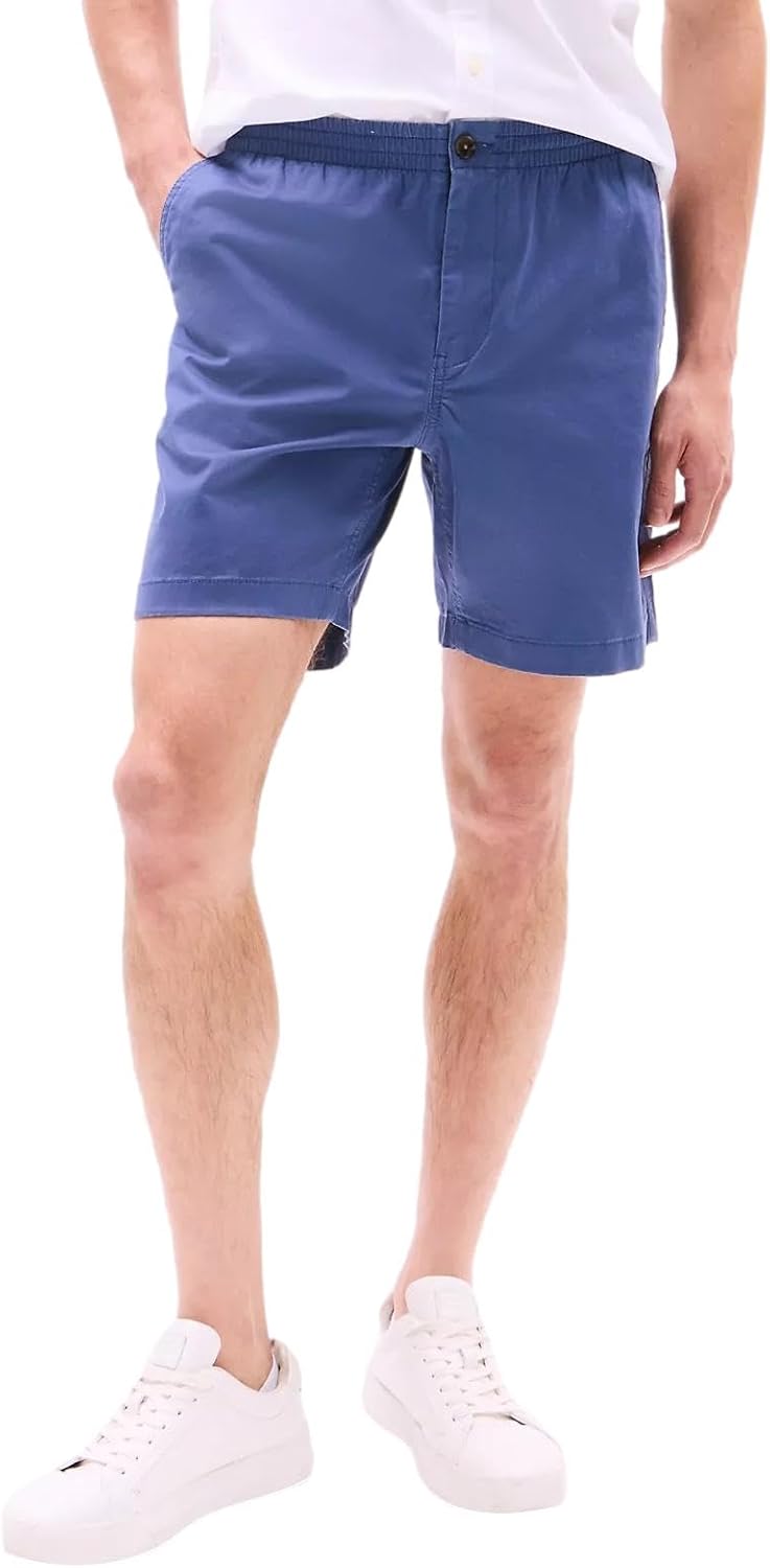 

Мужские шорты Tommy Hilfiger Regular Fit Flex-Tommy, коллекция 2024, 40, Faded Indgo (Pull-On)