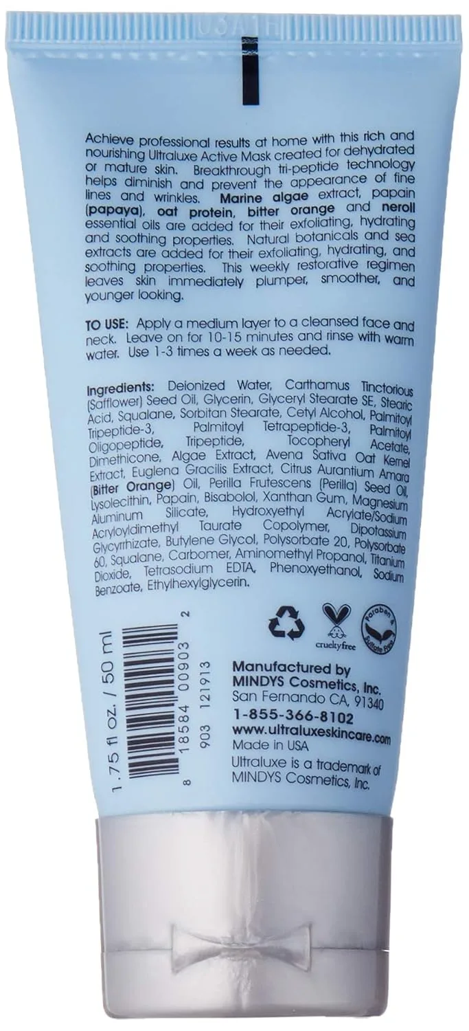 Активная антивозрастная маска для ухода за кожей Ultraluxe Skin Care, 1,75 жидких унций. 49.61 г (1 шт.), Orange — фото 2