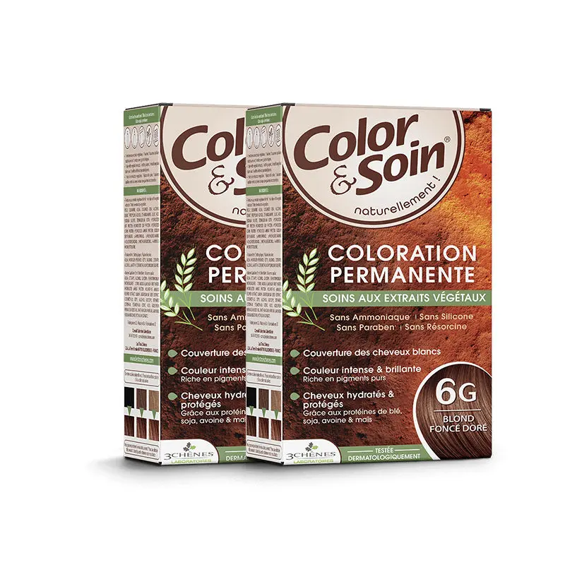 

Краски и осветлители для волос унисекс LES 3 CHENES, глубокое золото