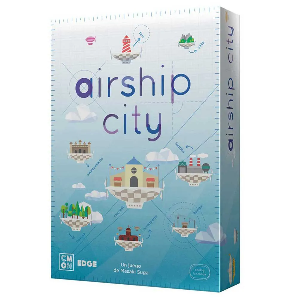 

Настольная игра Asmodee Airship City (испанский вариант), мультиколор