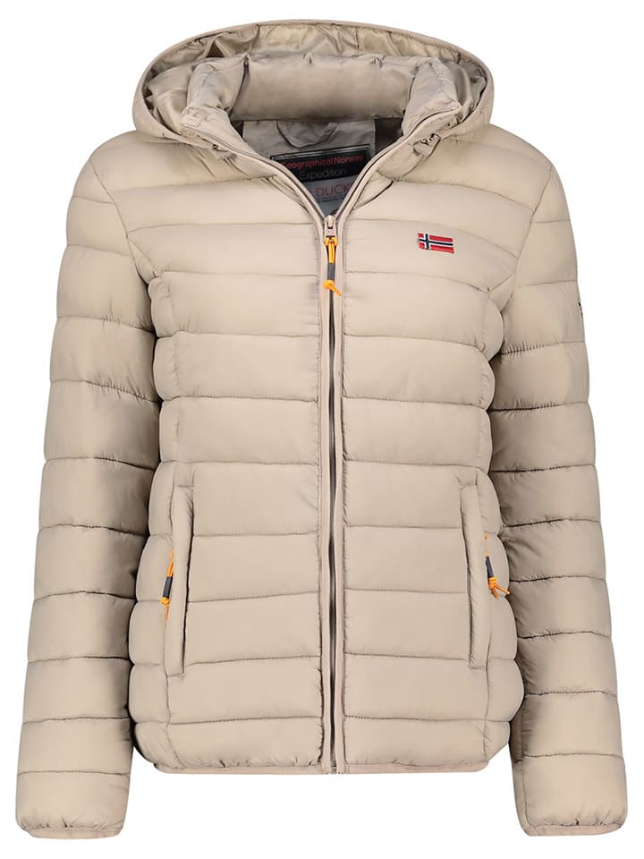 

Стеганая куртка Geographical Norway, бежевый