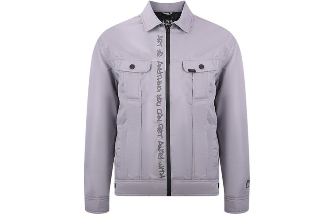 

Lee Пуховик мужской серебристо-серый, Silver Gray