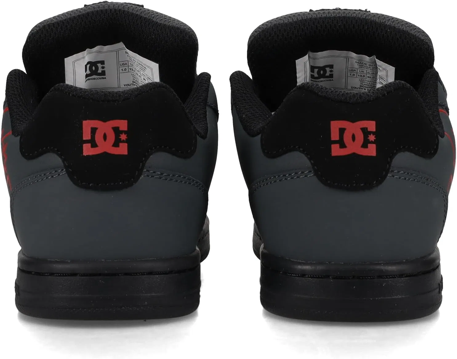 Кроссовки для скейтбординга DC Gaveler 2.0, Grey/Black/Red — фото 3