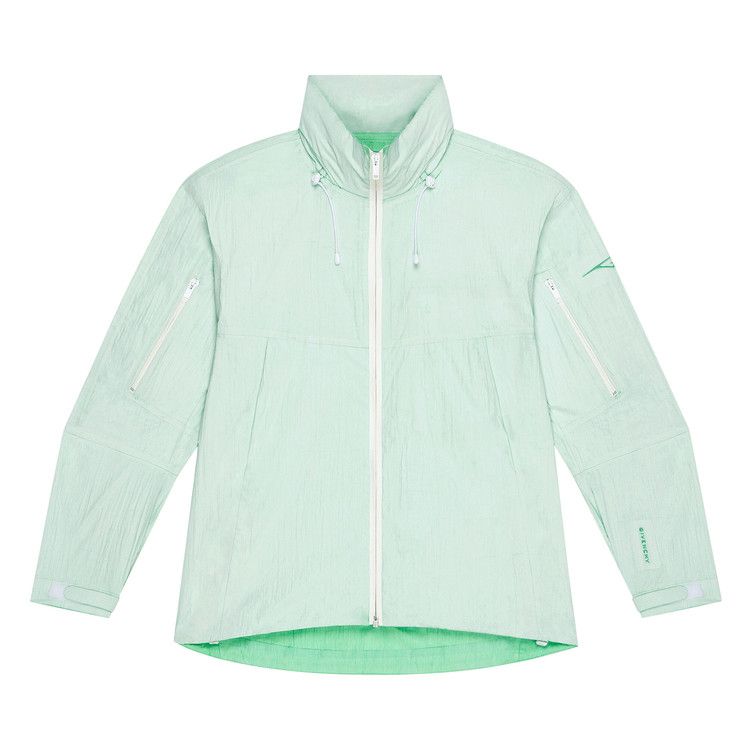 

Куртка Givenchy Logo Printed Hooded Windbreaker, Mint