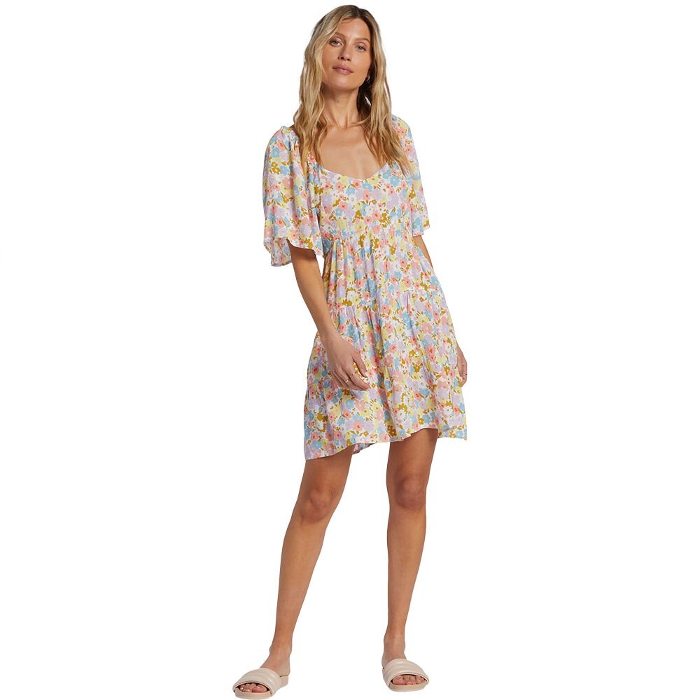 

Платье Billabong Take A Chance Short Sleeve Short, желтый