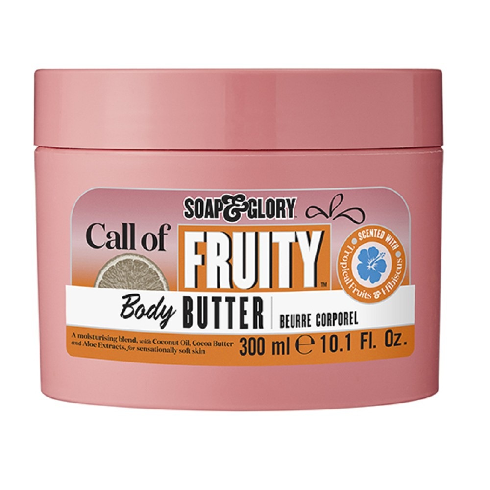 

Масло для тела call of fruity body butter Soap Glory, объем 300 мл
