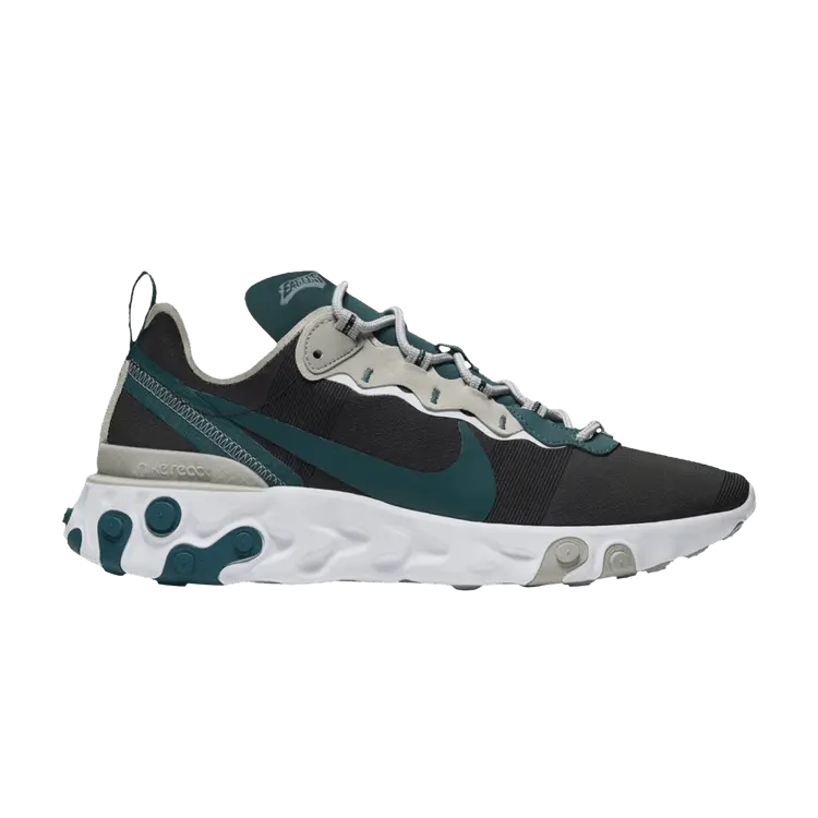 

Кроссовки Nike NFL x React Element 55 'Philadelphia Eagles', черный