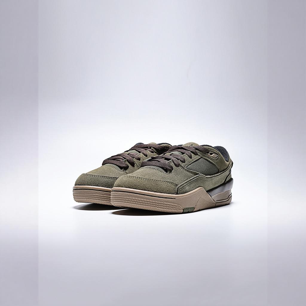 Jordan FLIGHT COURT низкие детские скейтбординг кроссовки green unisex — фото 3