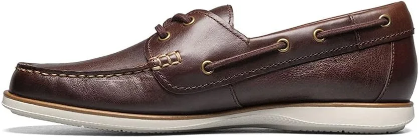 Мужские мокасины Florsheim Atlantic с мясной отделкой, шоколадный — фото 4