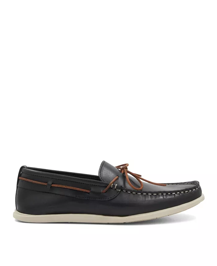 Мужские лодочные туфли Starboard Moc Toe M Line By Bruno Magli, черный — фото 2