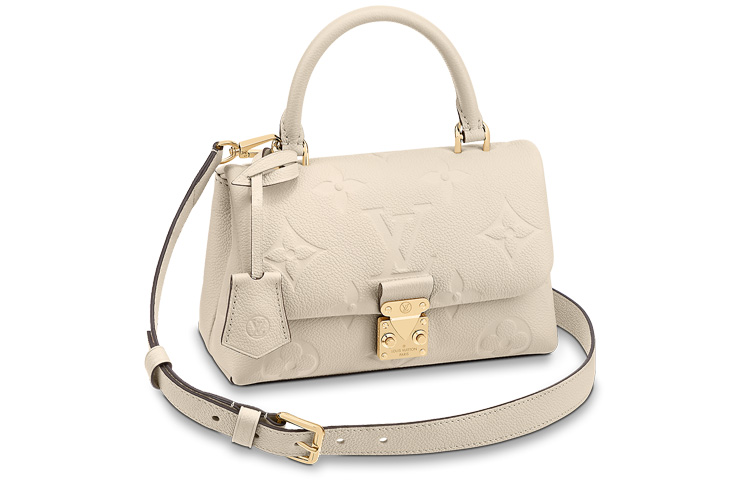 

Louis Vuitton Мини-сумка через плечо Madeleine из зернистой коровьей кожи, женская, бежевая