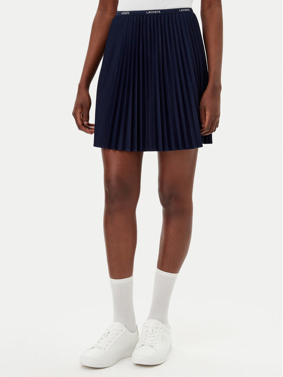 

Юбка в складку стандартный крой JF1403 Lacoste, синий