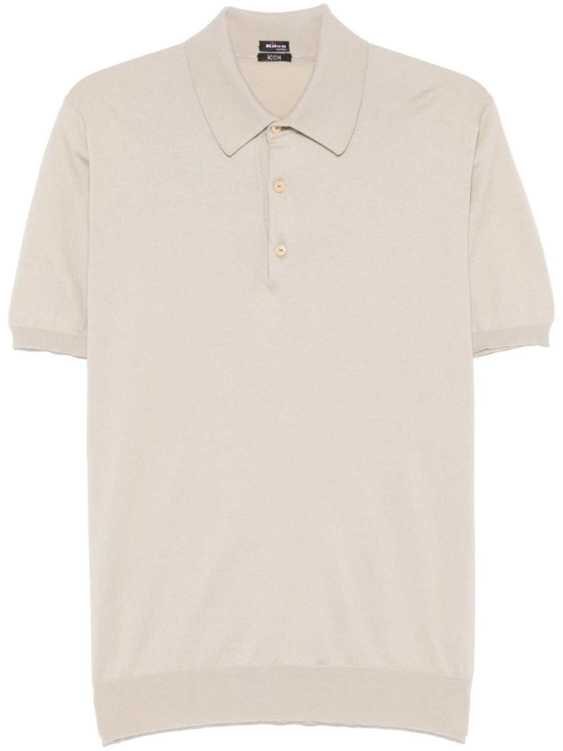 

Kiton трикотажная рубашка поло, нейтральный цвет