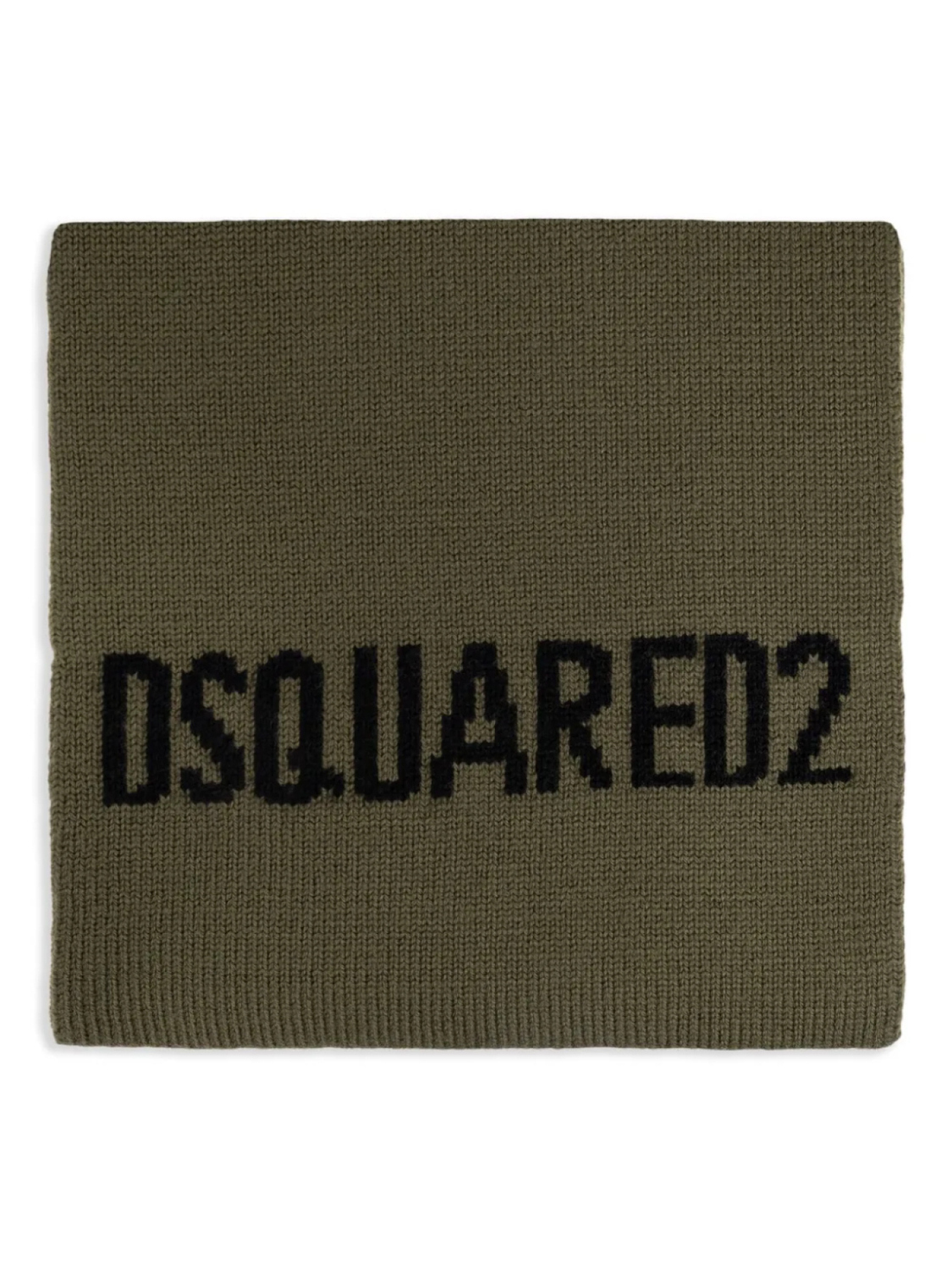 

Шерстяной шарф DSQUARED2, зеленый