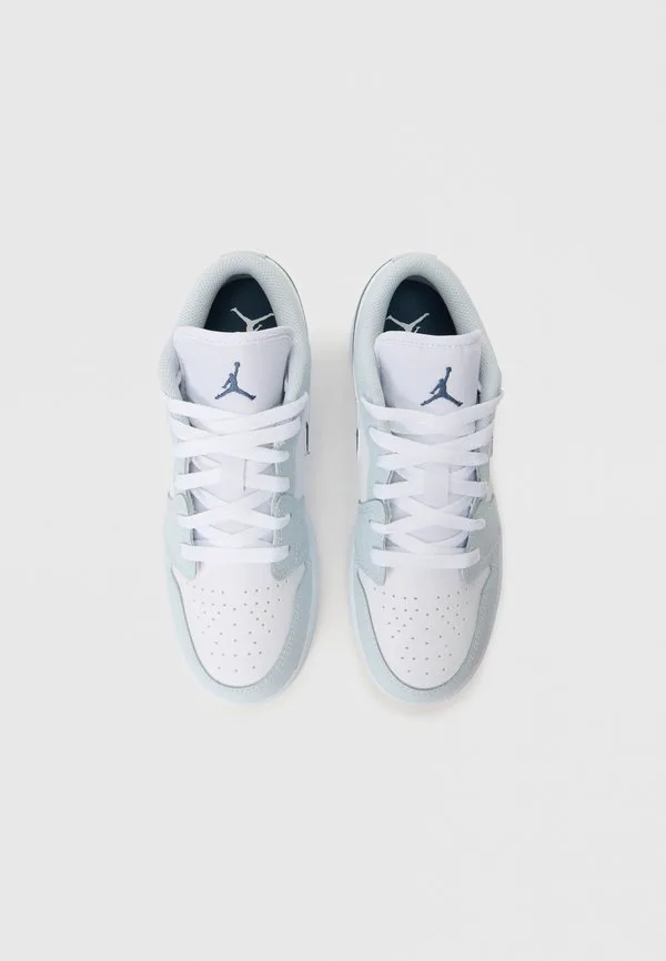 Кроссовки air jordan 1 low унисекс Jordan, White/Squadron Blue/Aura — фото 4