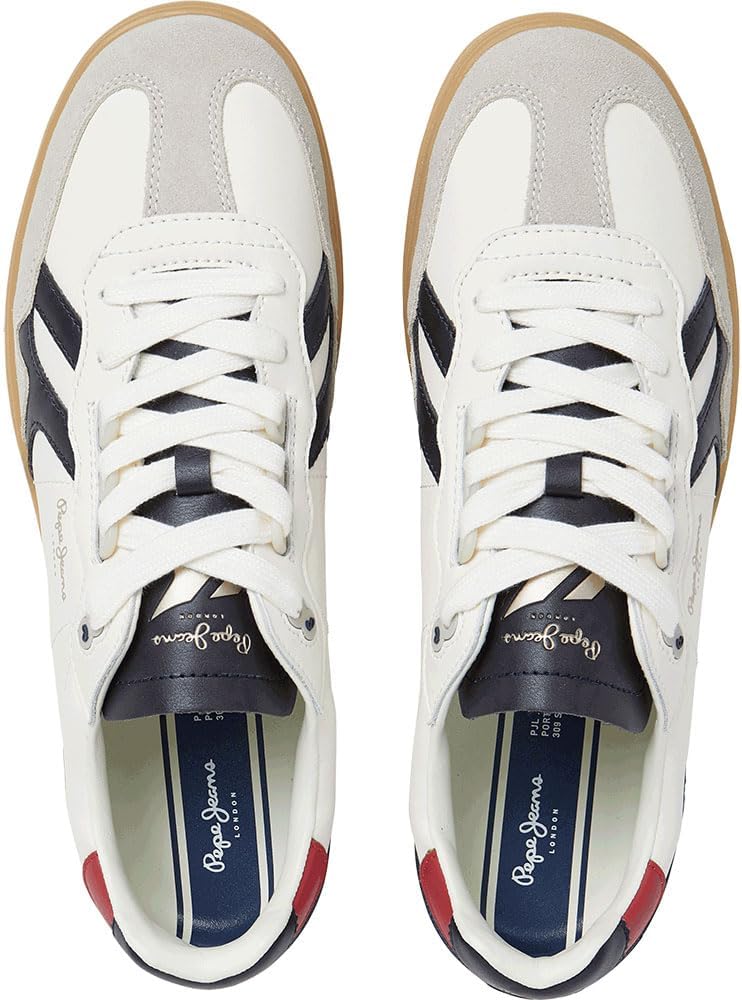 Кроссовки Pepe Jeans Mens Ball Origin M, белый — фото 3