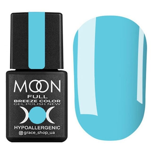 

Цветной гибридный лак для ногтей Moon Full Breeze № 417, 8 мл
