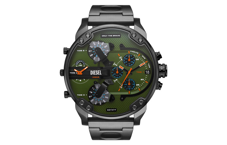 

Diesel Мужские наручные часы из коллекции Дарта Вейдера: кварцевый механизм, ремешок из нержавеющей стали, черный циферблат