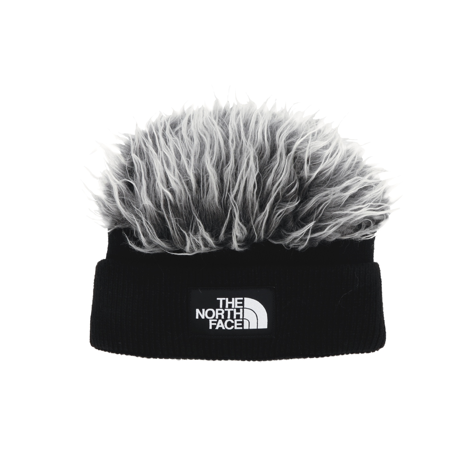 

Нейлоновая шапка-бини унисекс The North Face, черный round crown