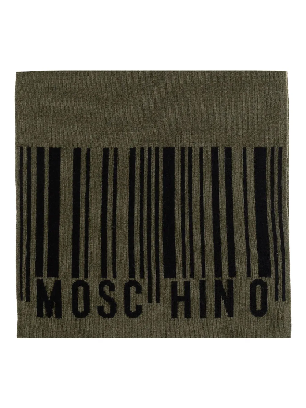 

Шерстяной шарф Moschino, зеленый