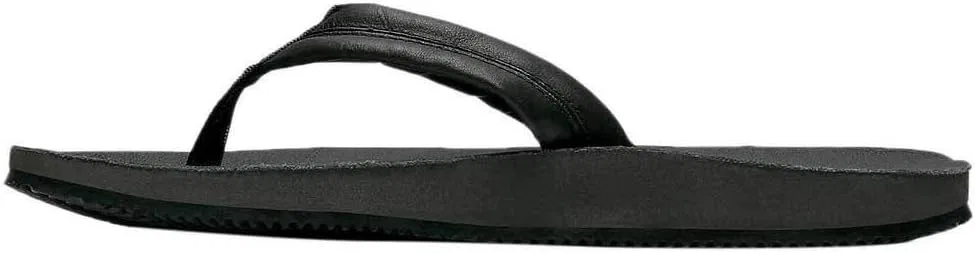 Мужские шлепанцы Hurley Nike Lunarlon Lunar из натуральной кожи, Black / Black / Anthracite — фото 3
