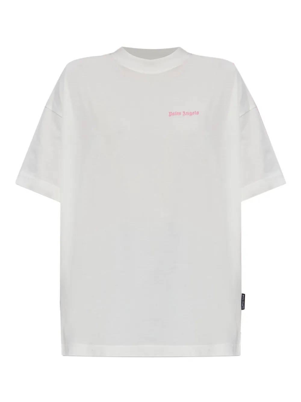 

Футболка с круглым вырезом и вышитым логотипом PALM ANGELS, белый