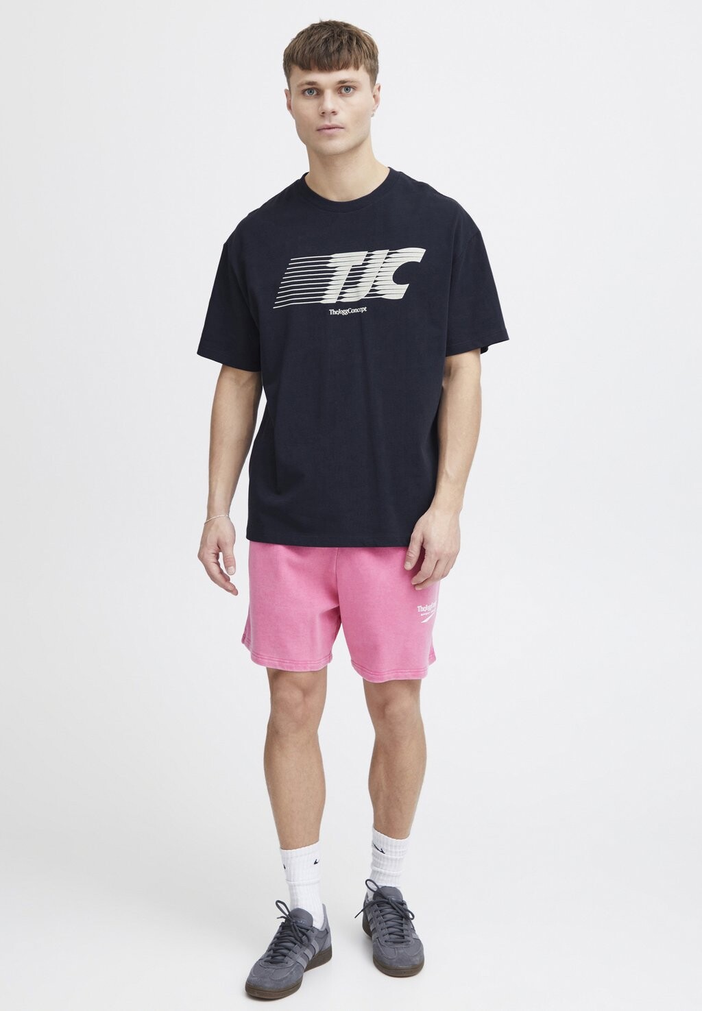 

Футболка с принтом SILAS LOGO TheJoggConcept, синий